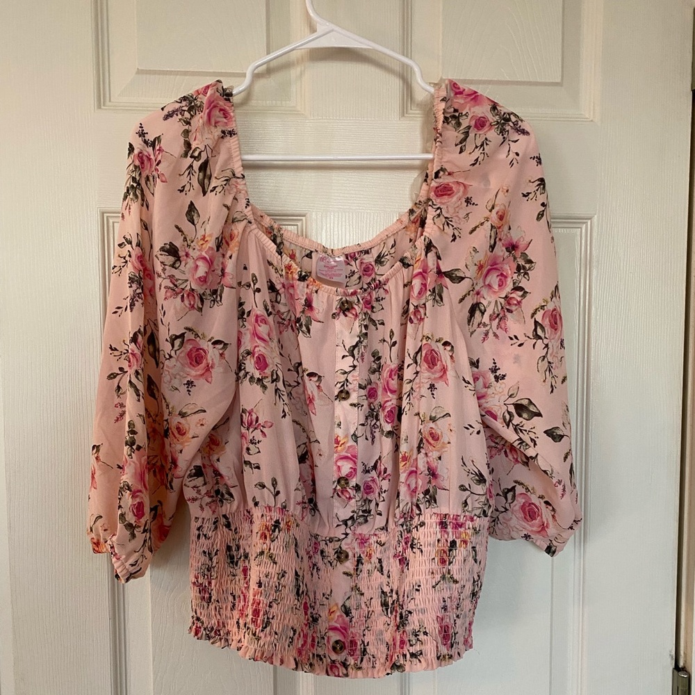 Size xxl blush pink top